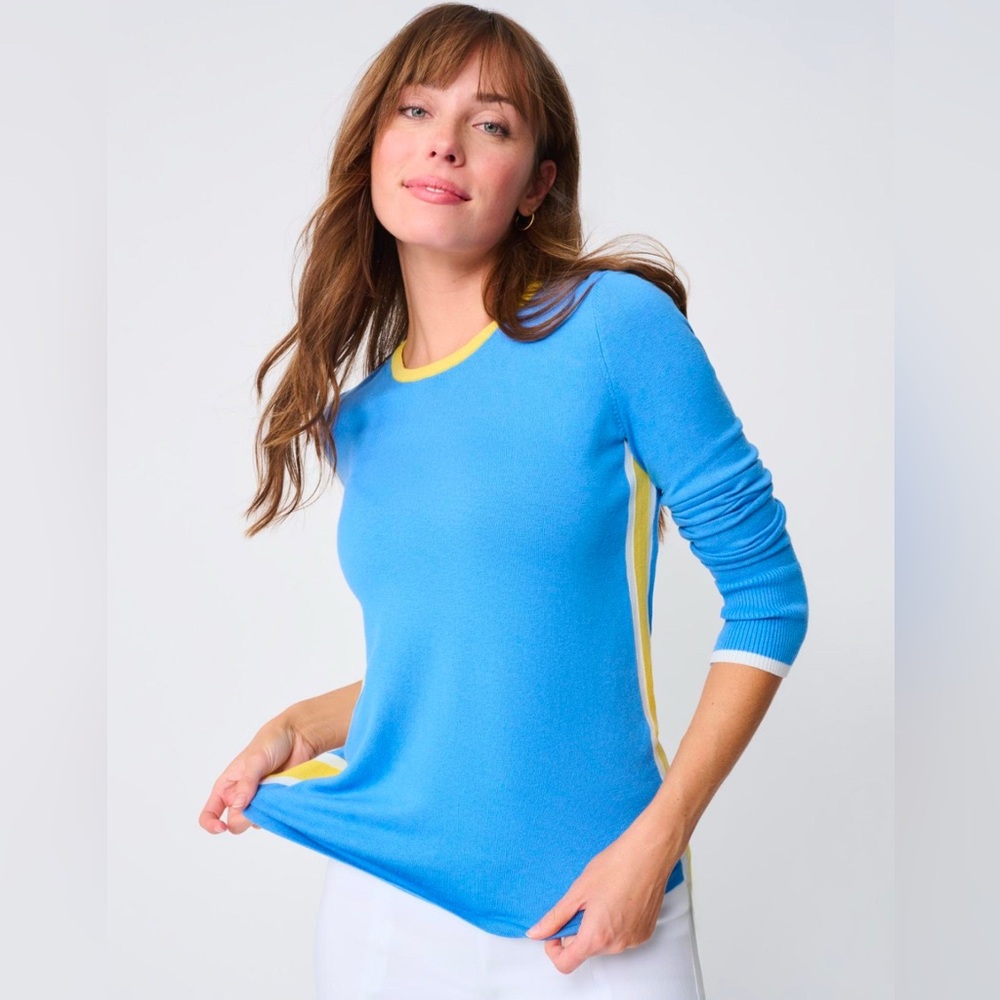 J. McLaughin Pernille Cotton Sweater NWT